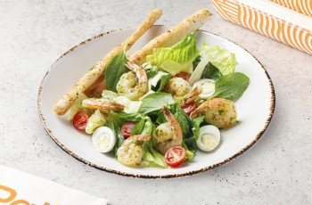 Цезарь с креветками