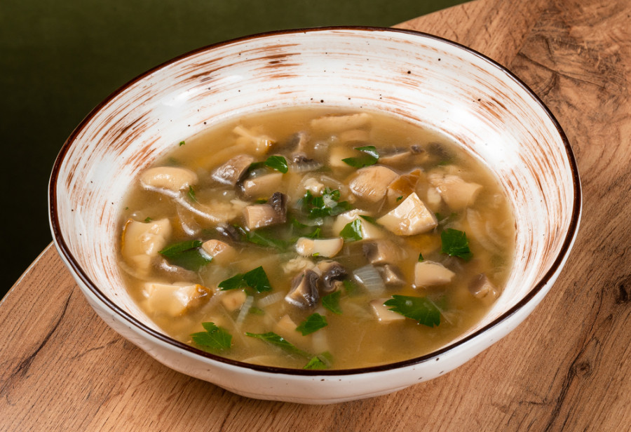 Суп с белыми грибами