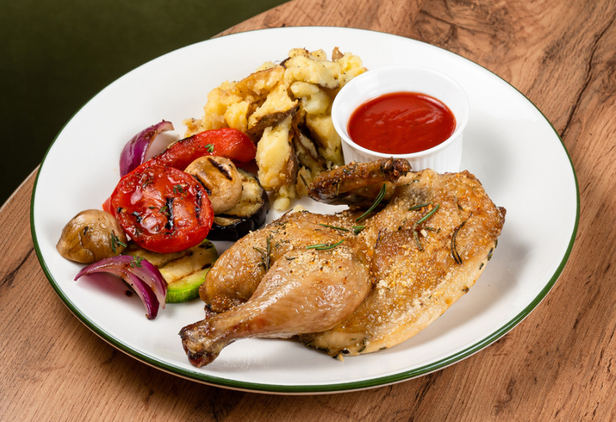 Цыплёнок с пармезаном