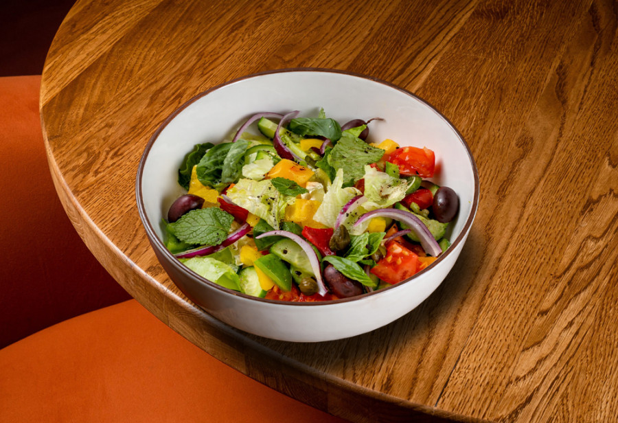 Греческий салат веган