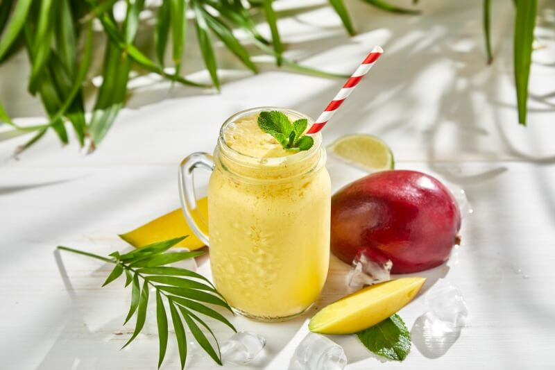 Кокосовый смузи с Манго Кокосовый смузи с Манго