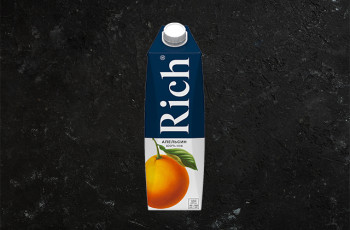 Сок Rich Апельсиновый пакет. 1 л