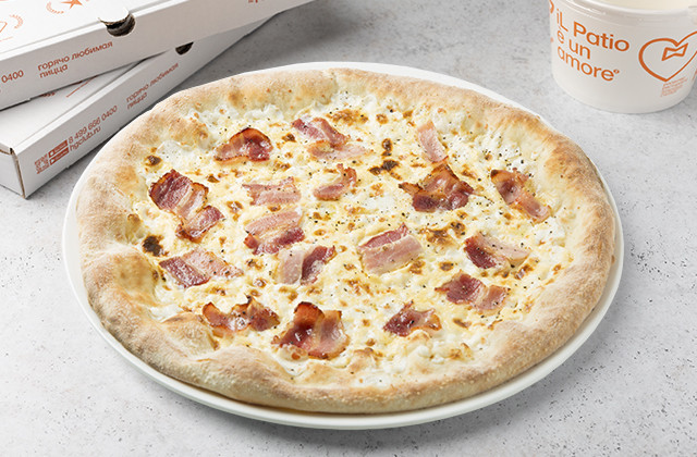 Карбонара с говядиной